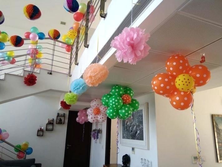 Winnie the Pooh themed Birthday party decorations in South East London